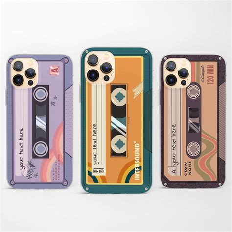 Iphone 12 Cassette Tape Phone Case Etsy