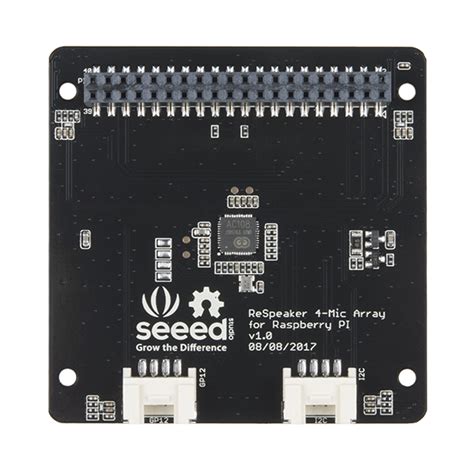 Respeaker 4 Mic Array For Raspberry Pi Dev 14645 Sparkfun Electronics