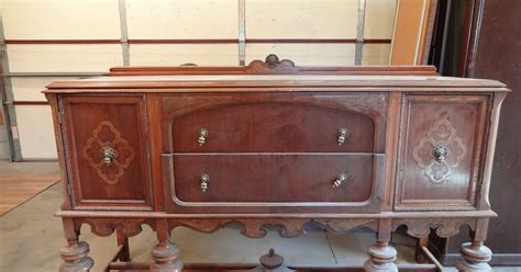 Createinspire Antique Buffet In Black