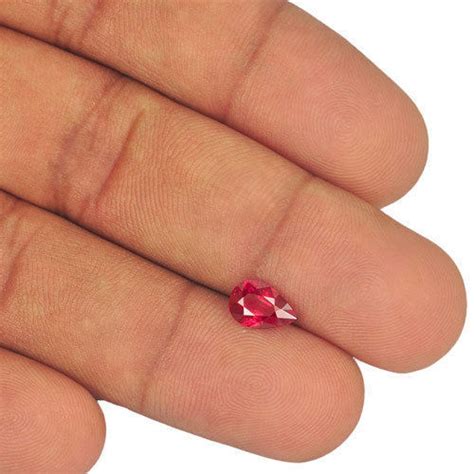 Igi Certified Mozambique Ruby Cts Natural Untreated Vivid Pinkish