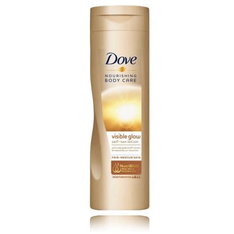 Dove Body Love Care Visible Glow Self Tan Lotion Light To Medium