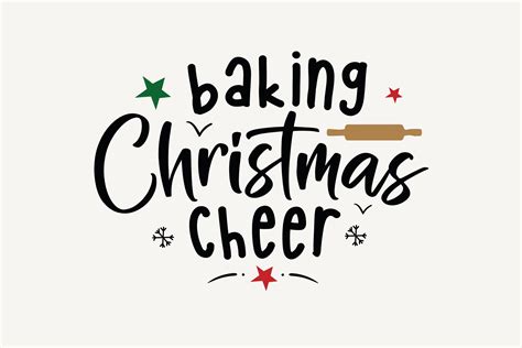 Baking Christmas Cheerchristmas Svg Graphic By Svg Box · Creative Fabrica