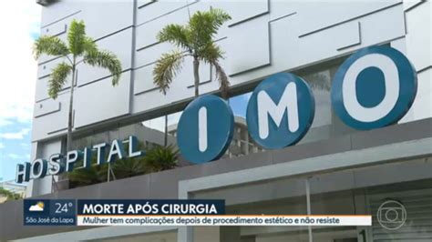 Vídeo Mulher more após cirurgia em clínica de BH MG1 G1