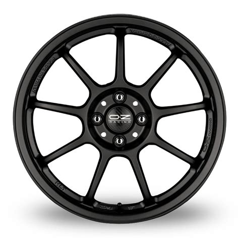 Oz Racing Alleggerita Hlt Matt Black Alloy Wheels Wheelbase