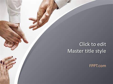 Free Professional Handshake PowerPoint Template Free PowerPoint Templates