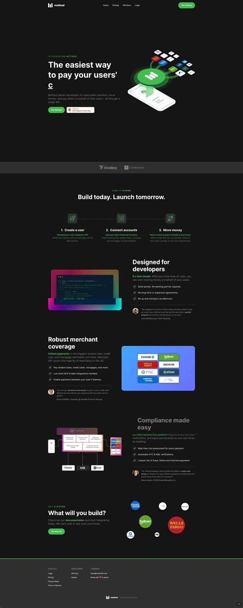 Fintech Landing Page Examples Website Design Inspiration