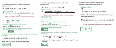 Hallar La Media Aritm Tica Mediana Y Moda De Los Siguientes Datos