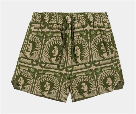 Shoe Palace Sp X Bob Marley One Love Hybrid Mens Shorts Green Bmrsh201 Shoe Palace