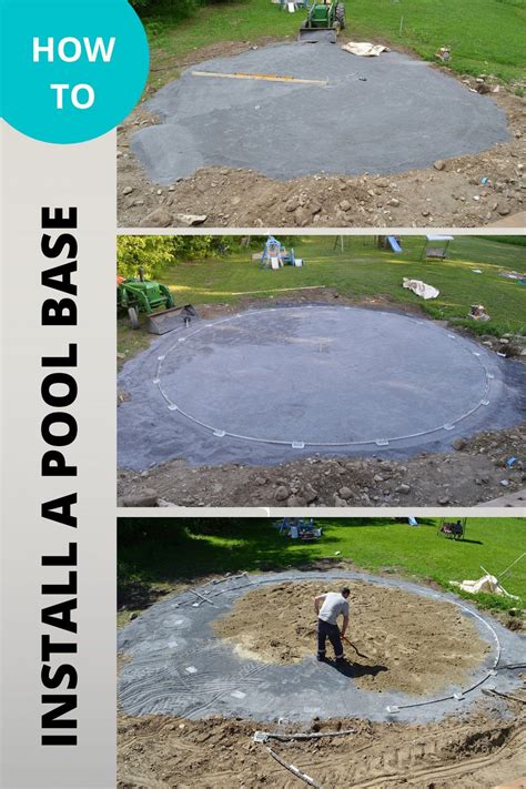 Preparing The Base For An Above Ground Pool Pool Landscaping Best Above Ground Pool