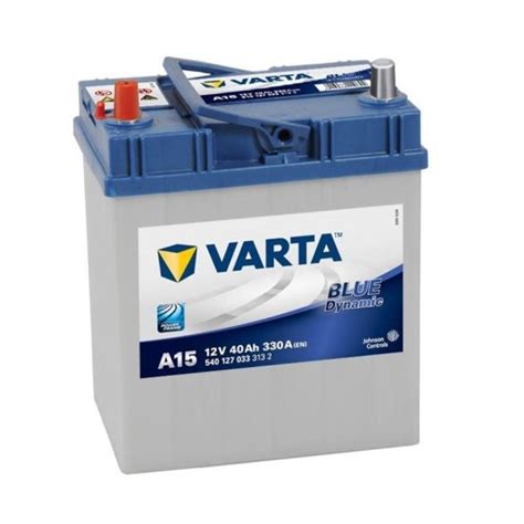 Varta Blue Dynamic 12 V 40 Ah 330 A bal vékony sarus