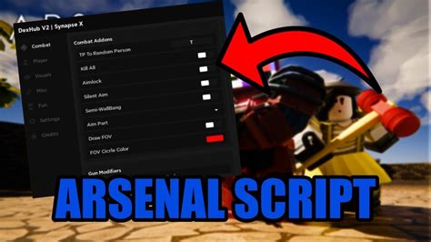NEW Arsenal Script Updated Working 2022 ESP Aimbot Teleport