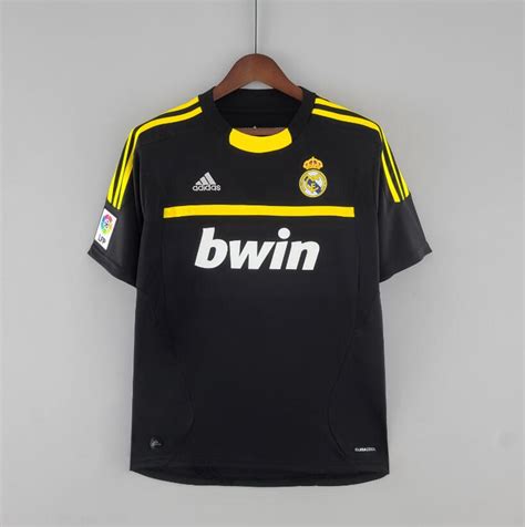 Camiseta Retro Real M Adrid Portero 11 12 Negro Retro 031195 25 00