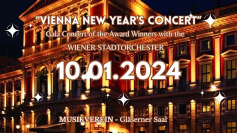 Vienna New Years Concert Gala Concert With The Wiener Stadtorchester