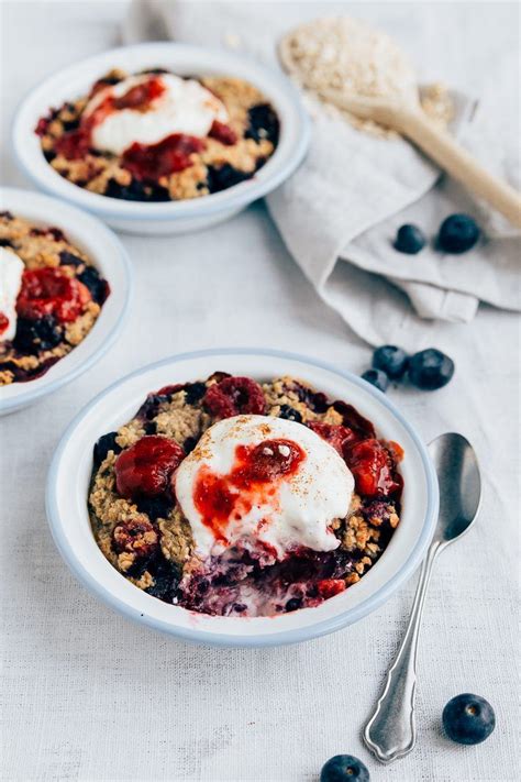 Havermout Uit De Oven Met Rood Fruit Artofit