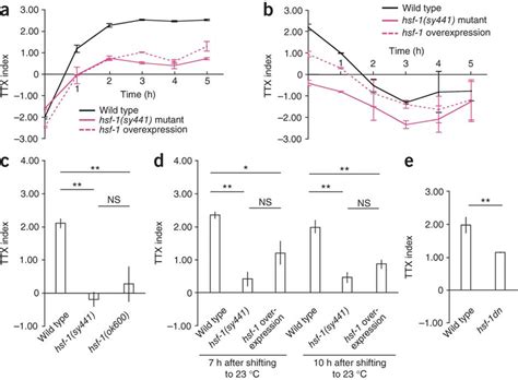 Characterization Of Thermotaxis Behavior Of Hsf Mutants A B