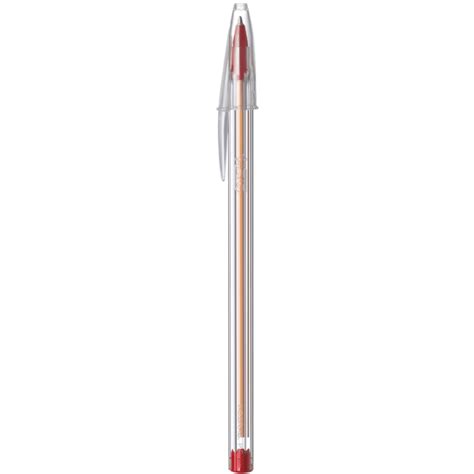 Bolígrafo Bic punta fina rojo caja x24 Comsucre Online