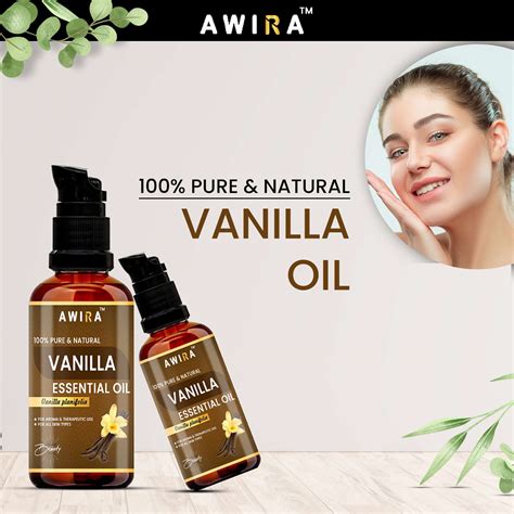 Awira 100 Pure Natural Vanilla Essential Oil Aroma Therapy