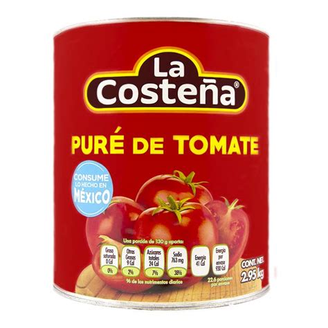 Pure de Tomate 2 95Kg La Costeña Conservas CM Abastos