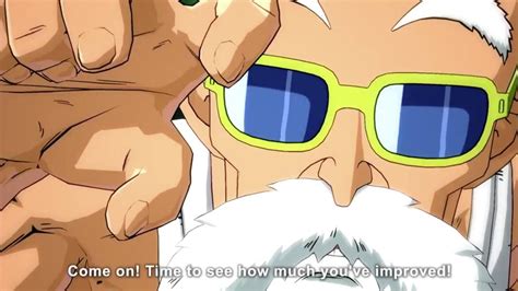 Maestro Muten Roshi En Acci N En Dragon Ball Fighterz V Deo Oficial