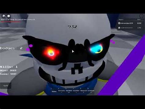 Roblox Undertale Judgement Day DustTrust Sans YouTube