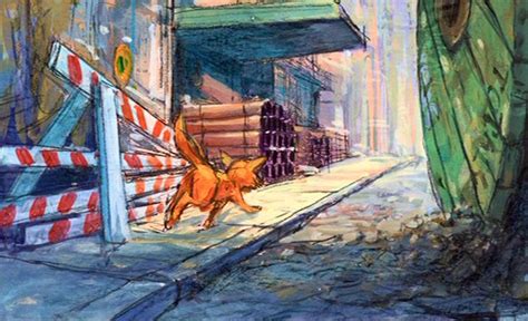 Oliver And Company Concept Art Disney Animation Art Disney Concept Art Pixar Concept Art