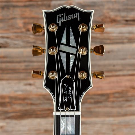 Gibson Custom Les Paul Custom Ebony 2020 – Chicago Music Exchange