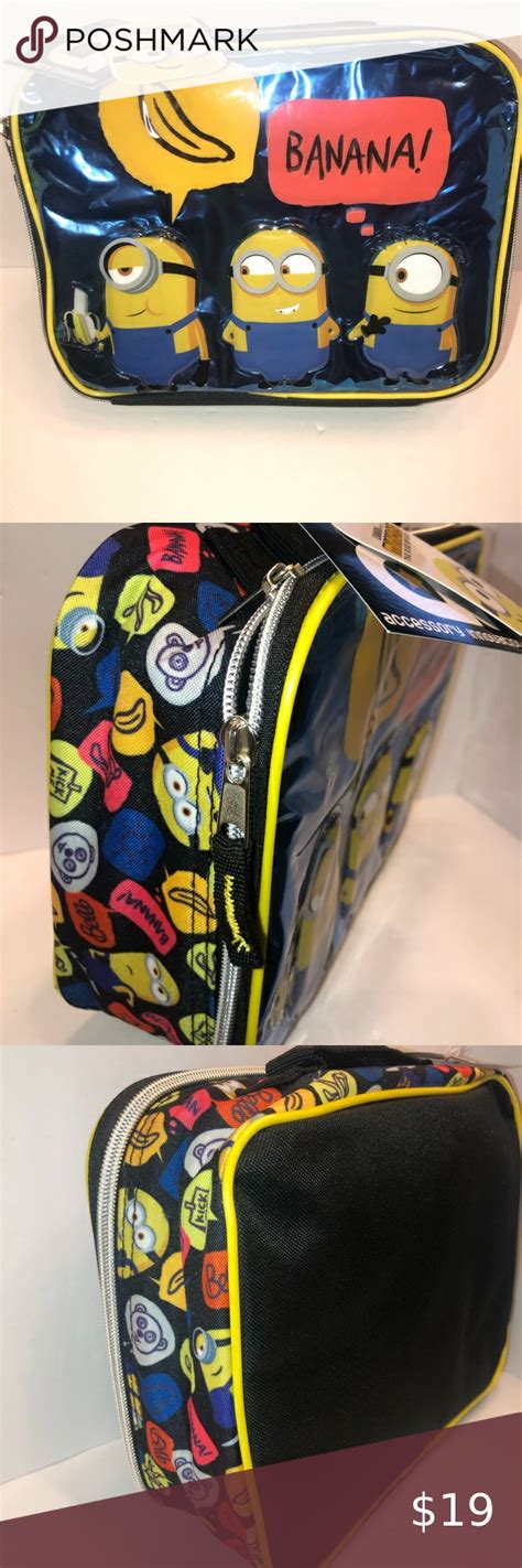 Minions The Rise Of Gru Nwt Lunch Cooler 10”x8” Lunch Cooler Minions