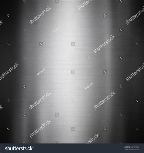 Silver Metal Texturepolished Metal Background Stock Illustration