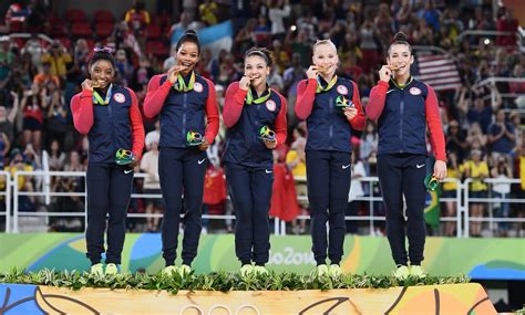 Thesportfeed On Twitter Usa Win Women S Gymnastics Team Gold