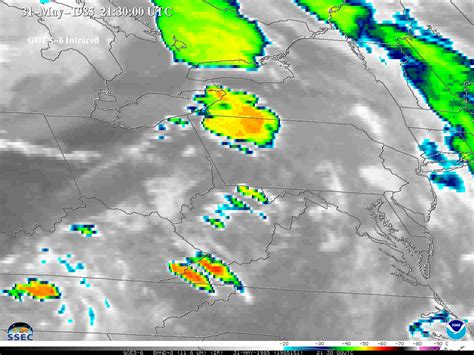 1985 May 31st Tornado Outbreak As Seen From Goes 6 — Cimss Satellite