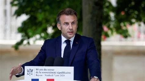 Emmanuel Macron Dissolves National Assembly Calls Snap Elections In