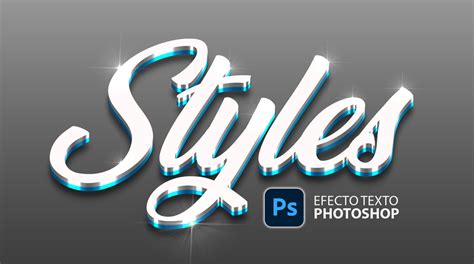 D Photoshop Text Effect Aprende Facil