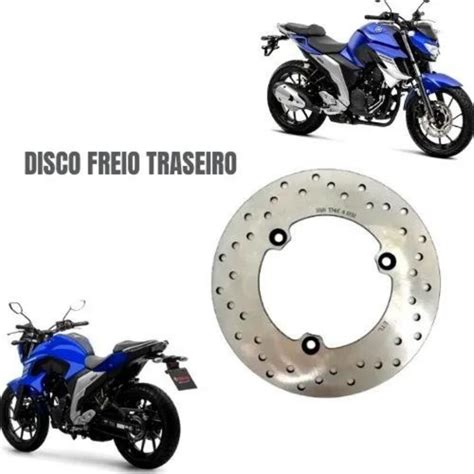 Disco De Freio Traseiro Fazer 250 Fz25 2018 19 20 2021 Submarino