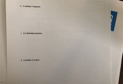 Solved draw rhe chemical formula for each of the structurws | Chegg.com