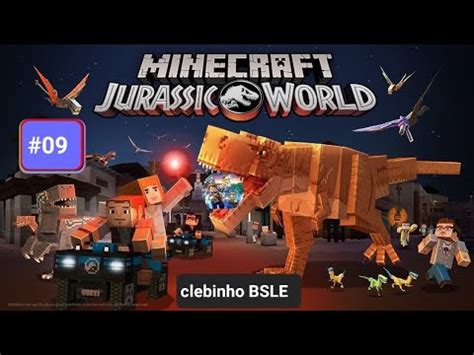 Minecraft Jurassic World Ep Braquiossauro E Parassaurolofo No