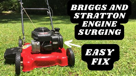 Surging Yard Machine Mower Easy Fix Youtube