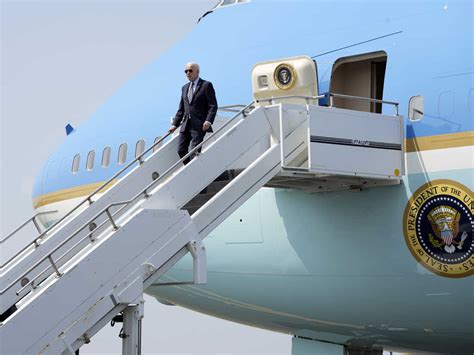 Why Biden Is Now Routinely Taking The Short Stairs Up To Air Force One