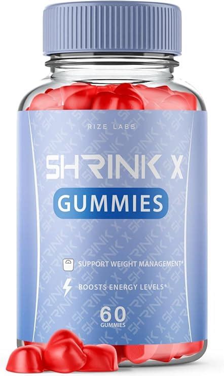 Amazon Rize Labs Shrink X Shrink X Gummies Weight Loss Shrink X