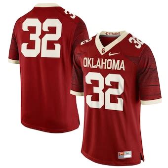 Oklahoma Sooners Jerseys, Sooners Jersey, University of Oklahoma Football Jerseys, Sooners ...