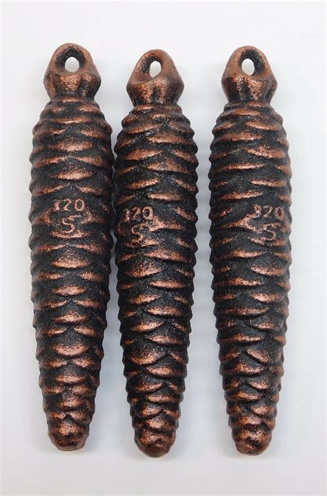 Set Of 3 Cast Iron Cuckoo Clock Weights For 1 Day Regula 25 Movements