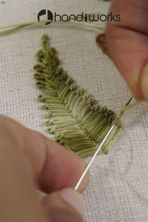 How To Embroider Leaves 9 Stitches For Leaf Embroidery Artofit