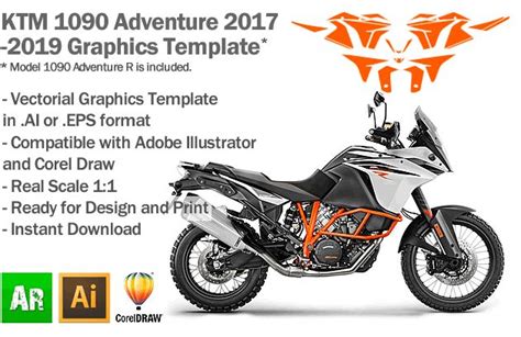 Ktm Adventure Graphics Template Artabrian