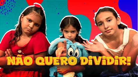 APRENDENDO A DIVIDIR AS AMIGAS Clube da Tatá YouTube