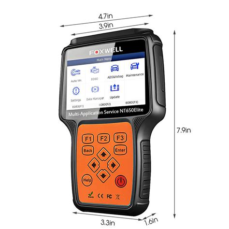 Foxwell Nt Elite Obd Automotive Scanner With Special Functions