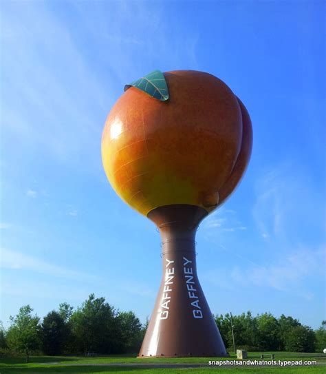 The Peachoid - Gaffney SC - SnapShots & WhatNots