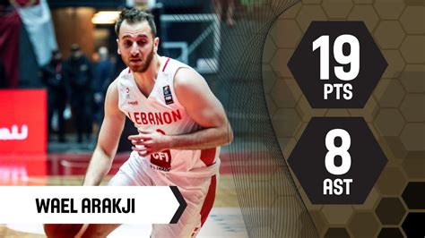 Wael Arakji 19 PTS Top Performer SYR V LBN FIBA Asia Cup 2025