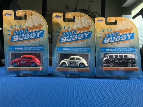 Jada Punch Buggy Slug Bug Vw Beetle T1 Bus Set New And Sealed Ebay