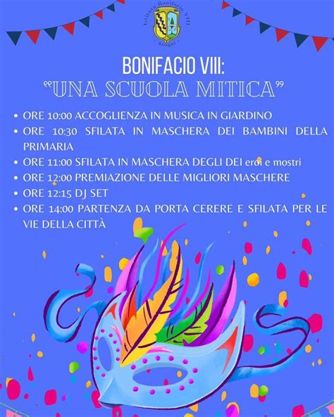 L Istituto Bonifacio Viii Di Anagni Celebra Il Carnevale Anagnia