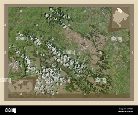 Pljevlja Municipality Of Montenegro High Resolution Satellite Map