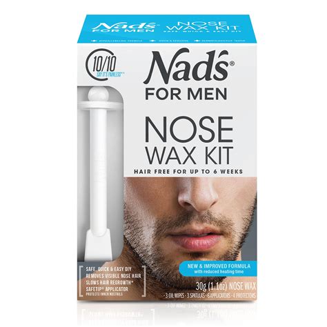 Nad S For Men Nose Waxing Kit Nose Hair Removal Nose Wax Wax Kit